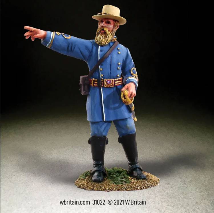 American Civil War: Confederate General John Bell Hood - ONLY 2 AVAILABLE
