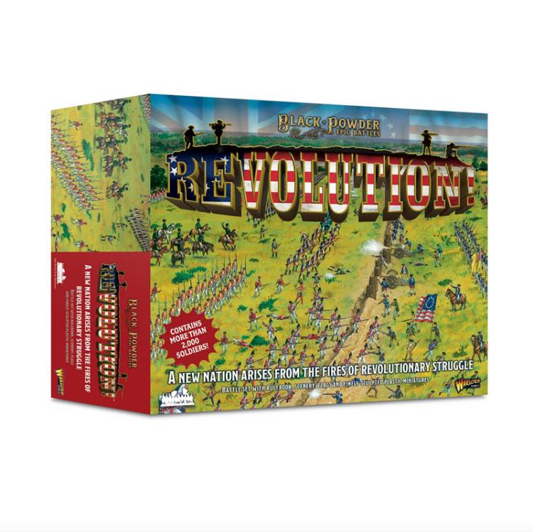 Warlord Black Powder Epic Battles: Revolution! Battle Set