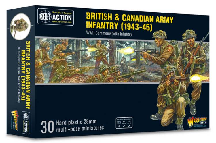 British and Canadian Army Infantry 1943-45