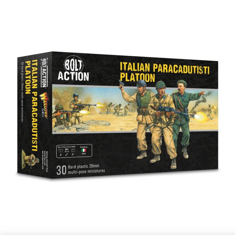 Warlord Games Bolt Action Italian Paracadutisti Platoon