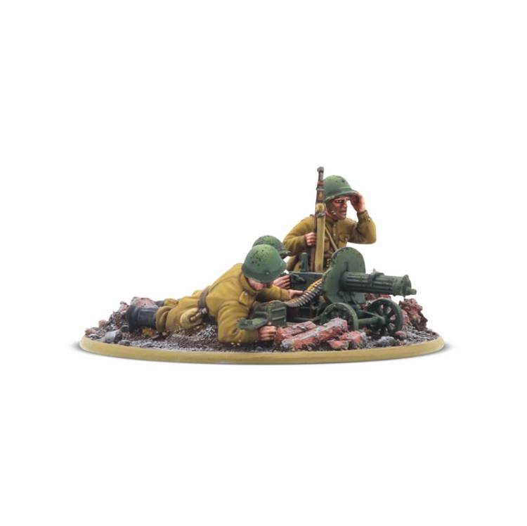 Warlord Bolt Action Soviet Army MMG Team