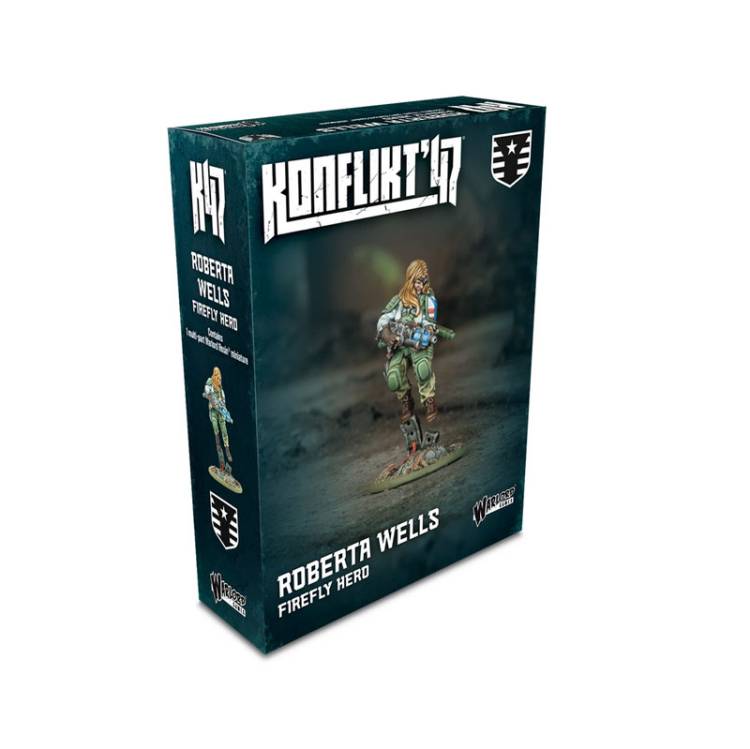 Warlord Games Konflict 47: Roberta Wells - Firefly Hero
