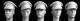 Different Heads with British Style Officer’s Peaked Caps