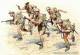 WWII British Infantry in Action, Battles in Northern Africa Series - 5 Figures Set