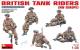 WWII British Tank Riders NW Europe