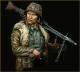 WWII Waffen SS MG-42 Gunner Ardennes 1944