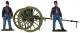 American Civil War: Federal Light Artillery Limber with Two-Man Crew - ONLY 1 AVAILABLE