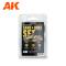 AK Interactive Sand & Dust Enamel Liquid Pigments Set