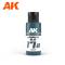 Dual Exo: 17A Graphite Blue Acrylic Paint 60ml Bottle