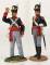 British Royal Artillery Officer #1 & British Royal Artillery NCO Signaling