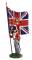 Napoleonic: British 1st Foot Guard Battalion Company Ensign with Regimental Colour #2