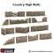 Country High Walls - King and Country - Printable Scenery