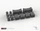Starship Cargo Bay Containers - Brave New Worlds - Printable Scenery