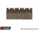 Norman Stone Fort Long Wall - King and Country - Printable Scenery