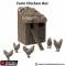 Farm Chicken Hut - King and Country - Printable Scenery