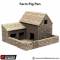 Farm Pig Pen - King and Country - Printable Scenery