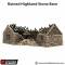 Ruined Highland Stone Barn - King and Country - Printable Scenery