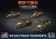 M3 Halftrack Transport Platoon (Plastic)