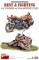 Miniart Rest & Fighting US Soldiers with WLA Motorcycles