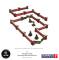 Micro Art Studio WW2 Normandy Walls with Gate (low)