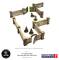 Micro Art Studio WW2 Normandy Walls with Gate (High)