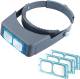 Michtoy No-Name: Lighted Dual Lens Headband Magnifier 1.5x,2x,2.5x,3.5x Power