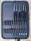 MichToy Pointed Pure Kolinsky Sable Brush Set w/ Travel Stand. - Rosemary & Company Series 33