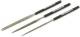 Tamiya 3 pc. Smooth Double-Cut Basic File Set