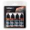 Vallejo Forged Red True Metallic Metal Paint Set (4 Colors)