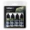 Vallejo Amber Green True Metallic Metal Paint Set (4 Colors)