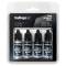 Vallejo Obsidian Black True Metallic Metal Paint Set (4 Colors)