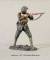 Jack Tars & Leathernecks Collection: U.S. Marine Standing Firing Rifle, Belleau Wood, 1918