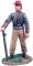 American Civil War: Confederate Artillery Crewman Holding Trail Spike No.1 - ONLY 1 AVAILABLE