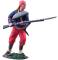 American Civil War: Union Infantry 114th Pennsylvania Zouaves Advancing at Ready No.2 - ONLY 1 AVAILABLE