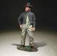 American Civil War: Confederate Standing in Camp or Artillery Crewman