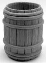 Open Half Wooden Barrels