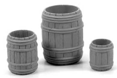 Open Wooden Barrel Combo Pack