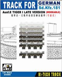 German SdKfz 181 Ausf. E Tiger I (Late Version) Workable Track Links