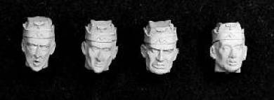 German Heads with Caps