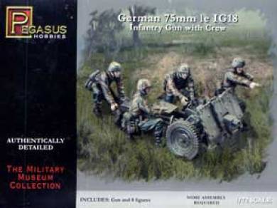 German IG-18 Gun & Crew