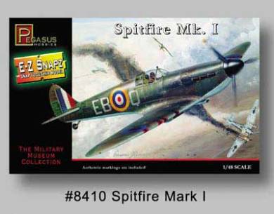 WWII British Spitfire Mk. I E-Z Snapz Kit 