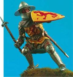 German Knight with War Hammer 1350