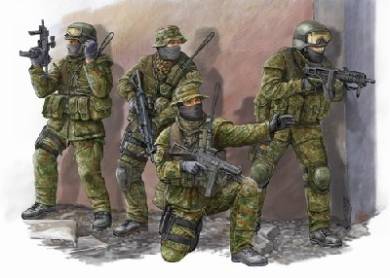 Modern German KSK Commandos