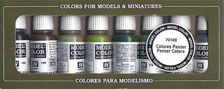 Vallejo Model Color - WWII German Panzer Colors Pack