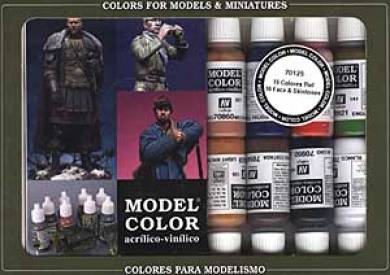 Vallejo Model Color - Faces, Skin and Flesh Tones Pack