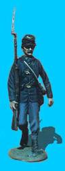 Union Infantry Walking, Shoulder Arms