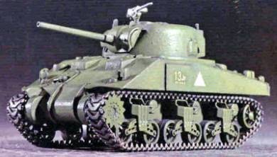M4 Sherman Tank (Mid Production), US Army Markings