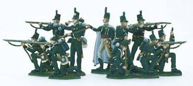 Napoleonic: 95th Rifles (10 pcs.)