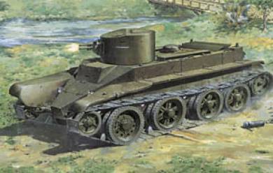 BT-2 Soviet Machine Gun Tank
