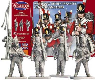 British Waterloo Infantry Centre Company